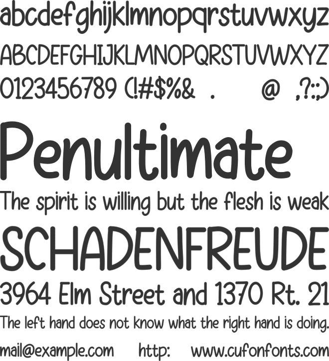 Grinch Reborn font preview