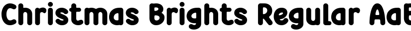 Christmas Brights Regular font