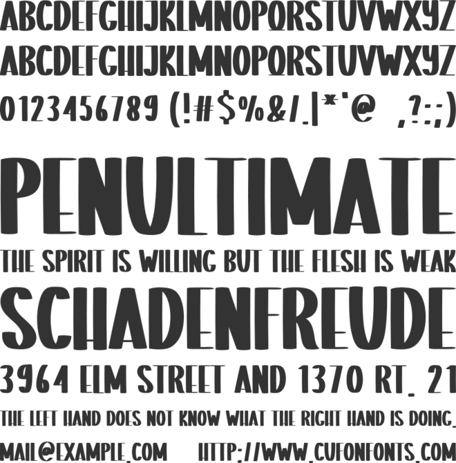 Luxury House font preview