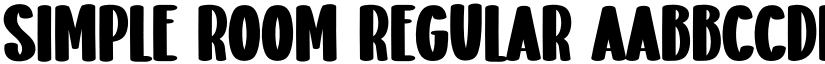 Simple Room Regular font