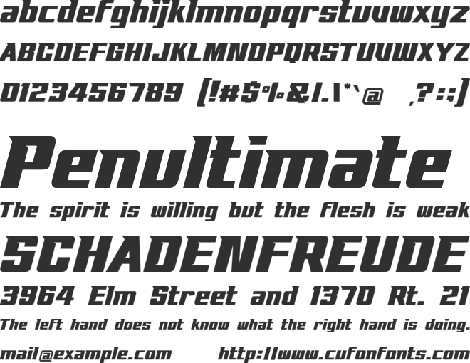 sd galaxy font preview