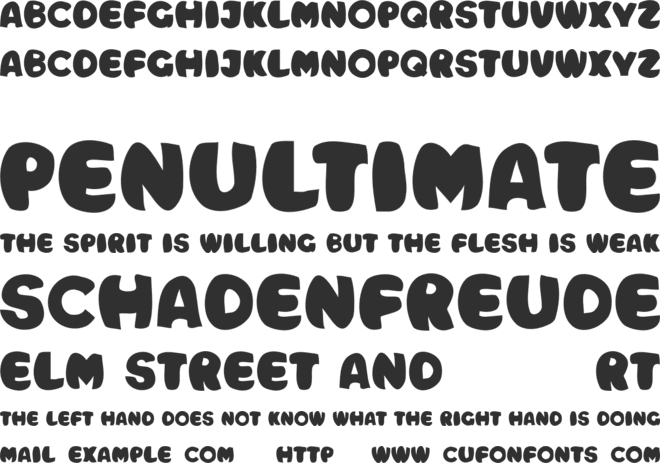 Fish Islands font preview