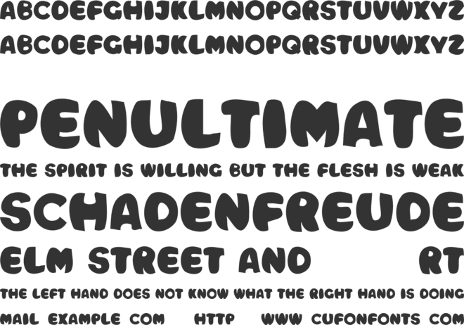 Fish Islands font preview