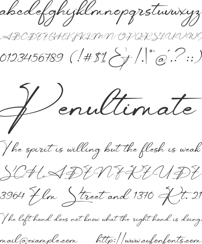 Hi Barbie font preview