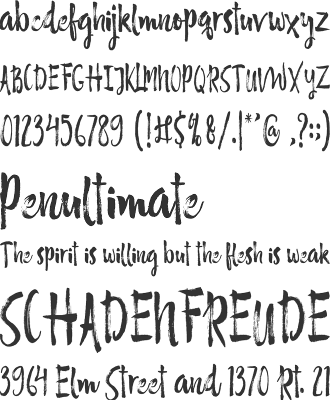 Sifrand Script font preview