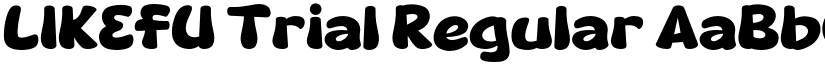 LIKEFU Trial Regular font