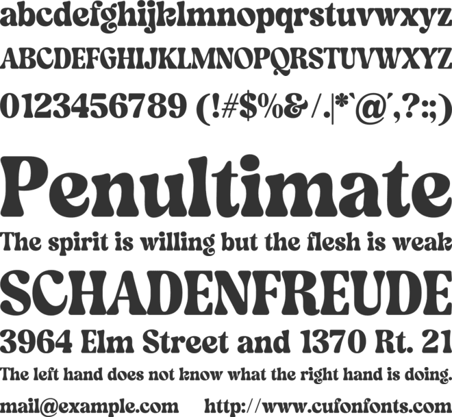 Londona font preview