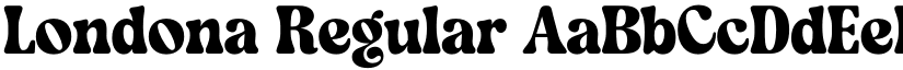 Londona Regular font