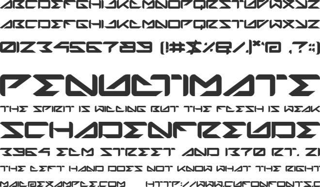 Martin Grely font preview