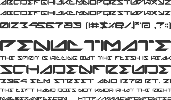 Martin Grely font preview