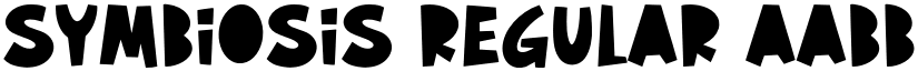 Symbiosis Regular font