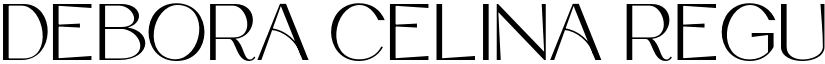 Debora Celina Regular font