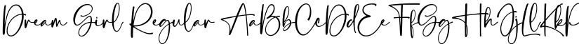 Dream Girl font download