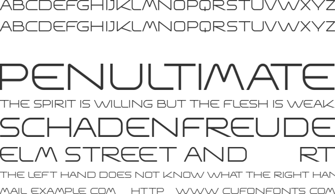 Hacker font preview