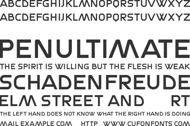 Sage Mondial font preview