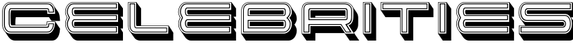 Celebrities Regular font