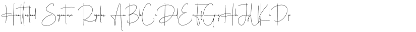 Hintterland Signature font download