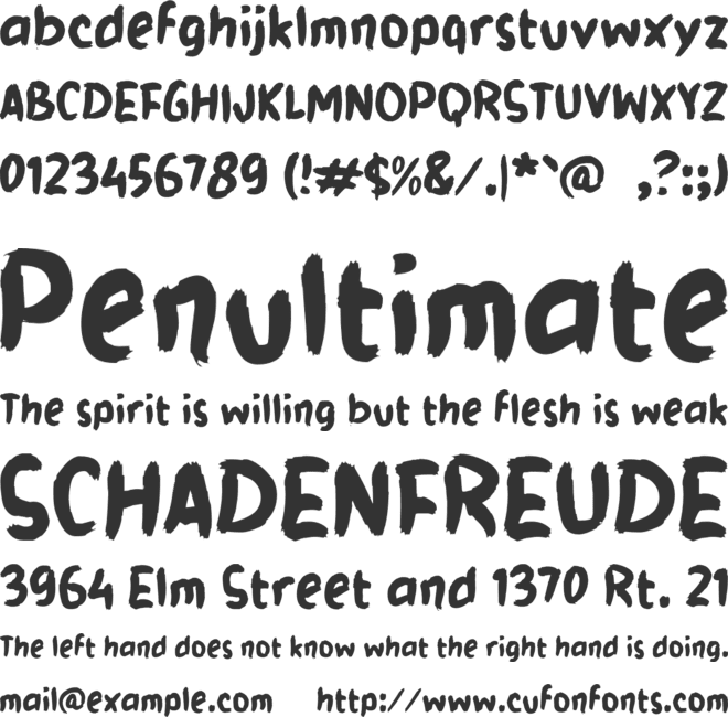 j Jiren font preview