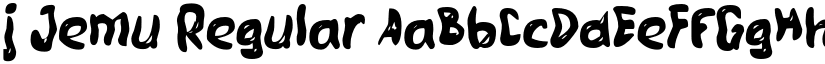 j Jemu font download