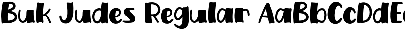 Buk Judes font download