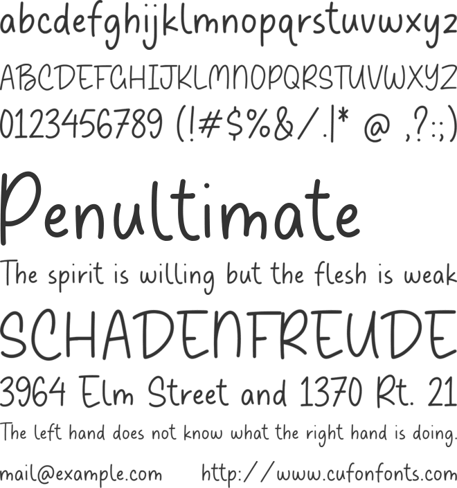 Radiant Kingdom font preview