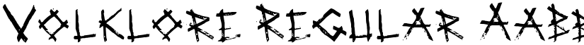Volklore font download