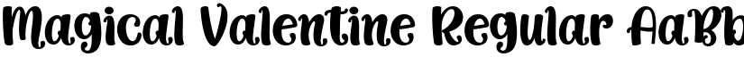 Magical Valentine Regular font
