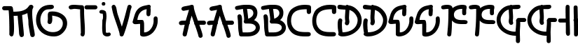 Motive font download