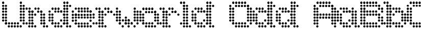 Underworld Odd font