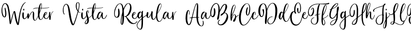 Winter Vista Regular font