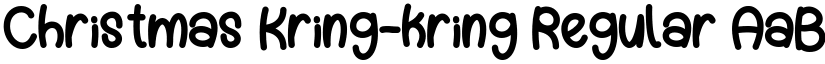 Christmas Kring-kring font download