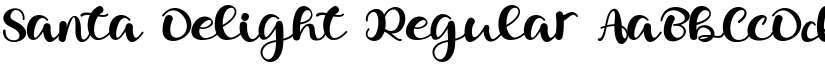 Santa Delight Regular font