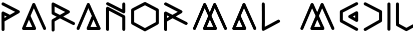 PAraNoRmAl Medium font