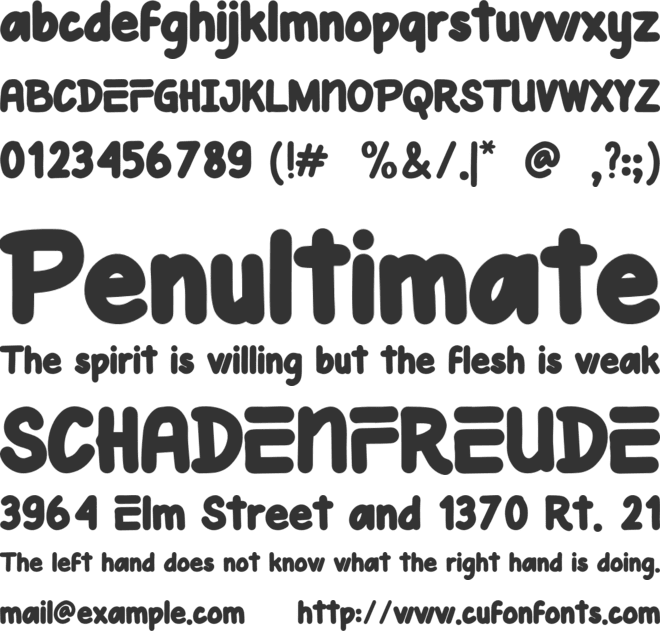 DEL PIPPO font preview