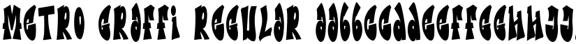 Metro Graffi Regular font