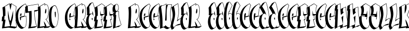 Metro Graffi Regular font