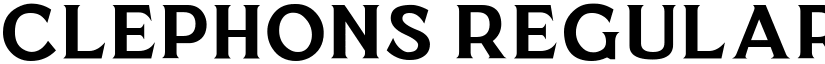 Clephons font download
