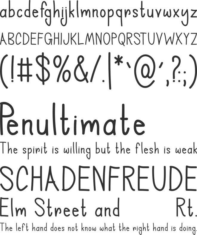 Holy Nativity font preview