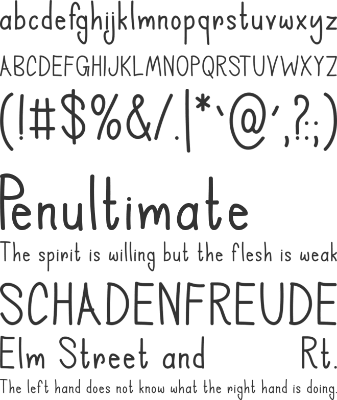 Holy Nativity font preview