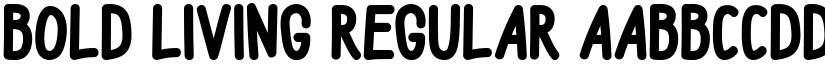 Bold Living Regular font