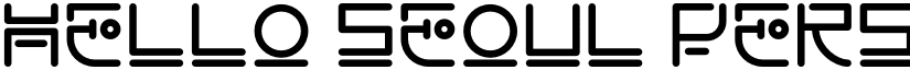 Hello Seoul Personal Use Regular font