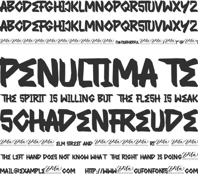 Featherful Personal Use font preview
