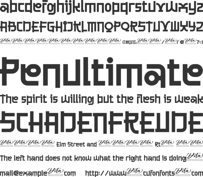 Busan Garden Personal Use font preview