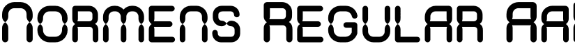 Normens Regular font