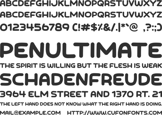 Nepoboy font preview