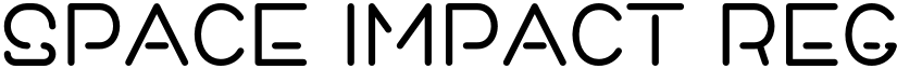 Space Impact Regular font