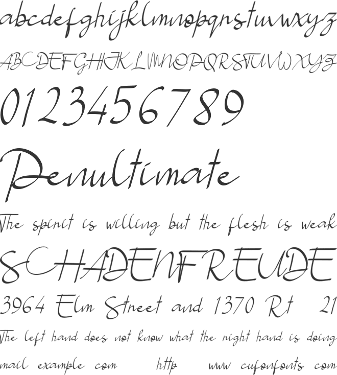 Sorekoe Personal Use font preview
