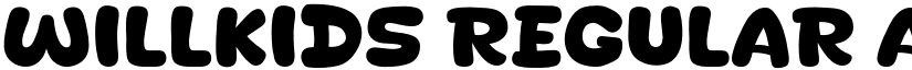Willkids Regular font