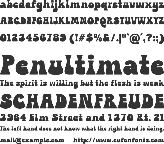 Mojito Youth font preview