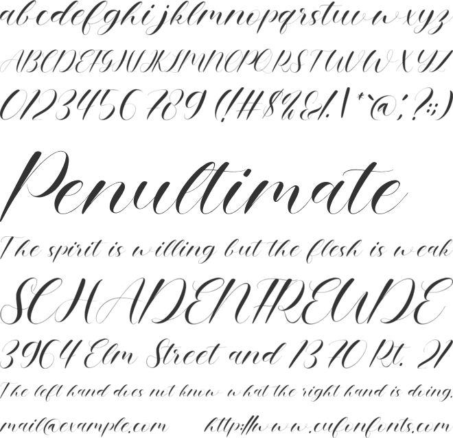 NCL Lasik Brogin font preview